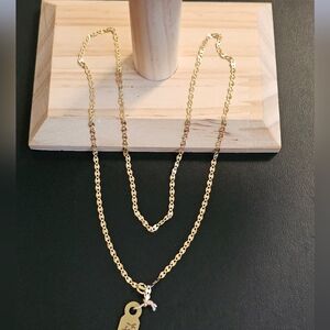 14k Gold Necklace 20 Inch